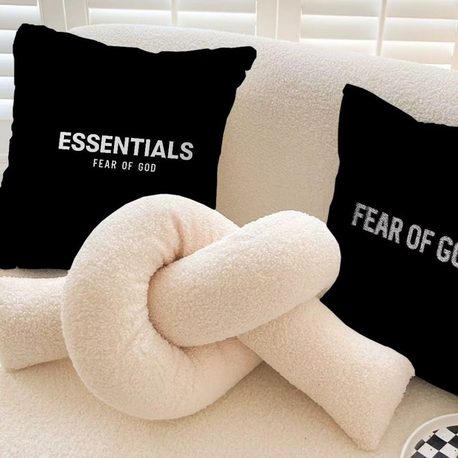 Fear Of God Kissenbezug in Schwarz für deine Sofadeko - Bild 4