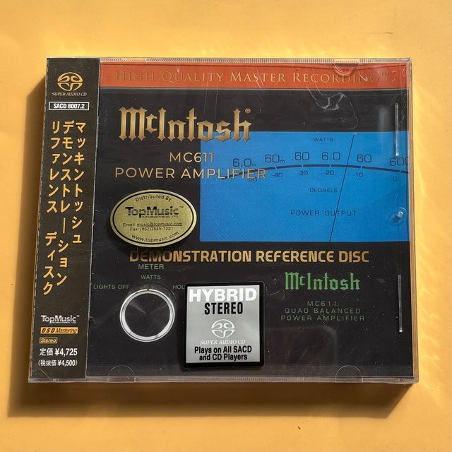 McIntosh Reference Test CD Klassische Orchester Audiophile HiFi Demonstration Disc - Bild 1