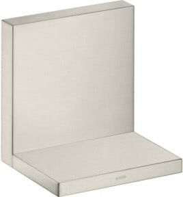 Hansgrohe Axor Starck Ablage in Edelstahl-Optik, Farbe: Silber, Breite: 12 cm, Höhe: 12 cm - Bild 1
