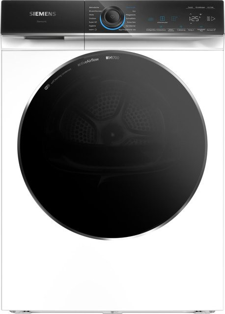 Bosch iQ700 WR37B2C40 Wärmepumpentrockner in Weiß mit selbstreinigendem Kondensator und Trommelbeleuchtung - Bild 1