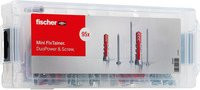 Fischer MiniFixTainer DuoPower Befestigungsset mit Schrauben und Dübeln, 95 Stück - Bild 1
