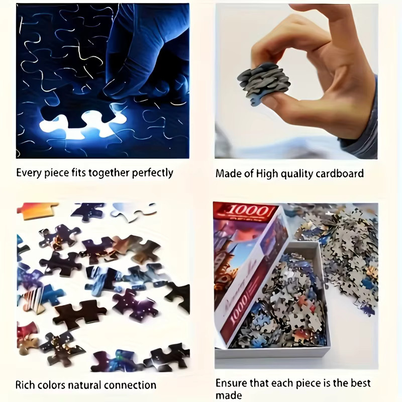 Moonlight Wolf Puzzles Moonlight Wolf Puzzle, 1000 Teile - Bild 4