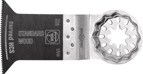 Fein E-Cut HCS Tauchsägeblatt für Holz und Kunststoff, 50 mm, 3 Stück, Silber - Bild 1
