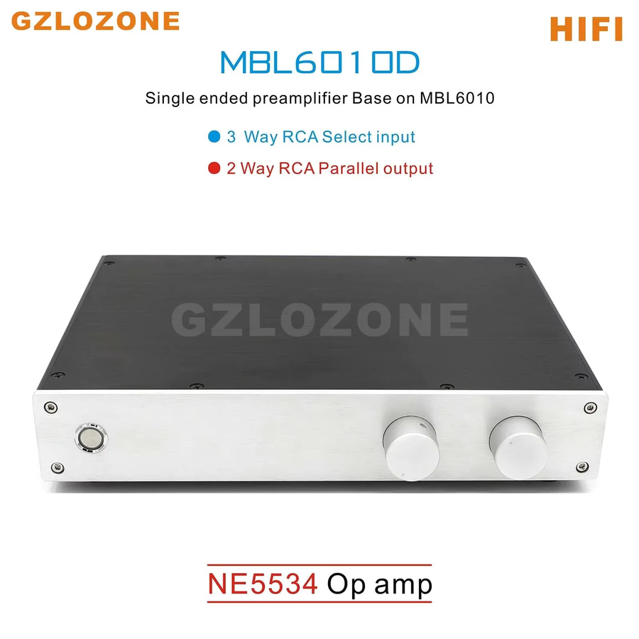 MBL HIFI MBL6010D Stereo Vorverstärker basierend auf dem M-B-L6010 Schaltkreis - Bild 2