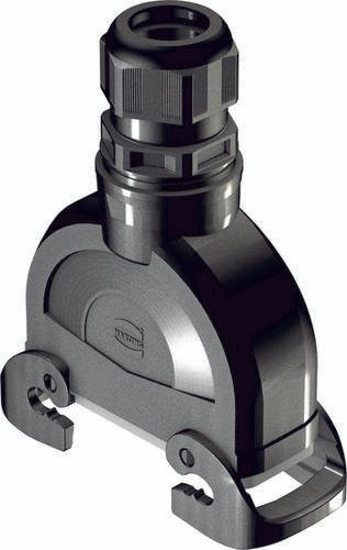 Harting Kupplungsgehäuse aus Kunststoff in Schwarz Baugröße 19433240738 - Bild 1