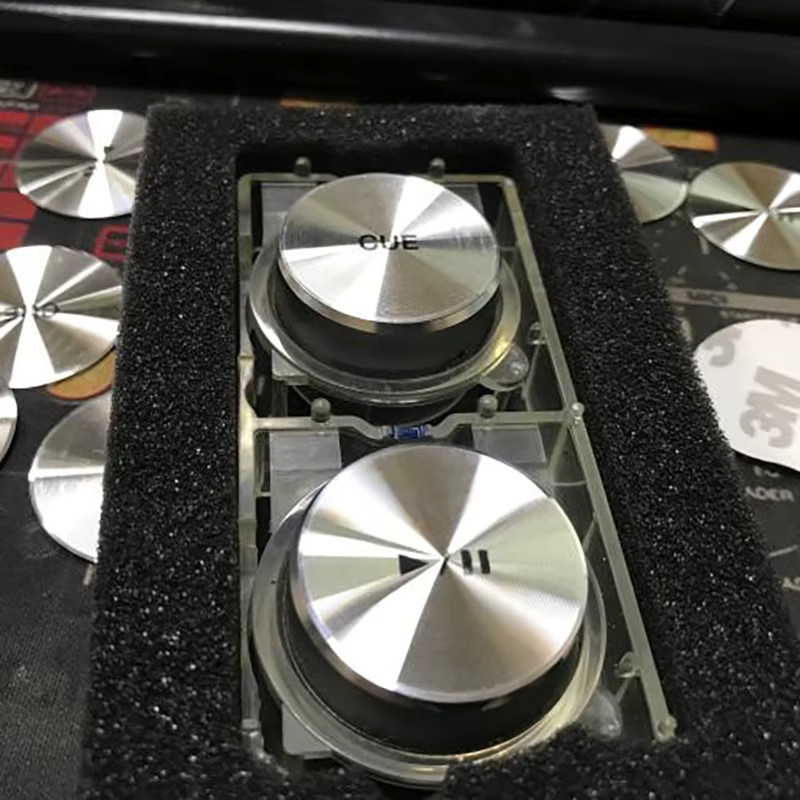 Pioneer Spielen Pause Taste Aufkleber Ersatz Schalter Schutz für CDJ-2000NXS2 Disc Player Zubehör in Silber - Bild 3
