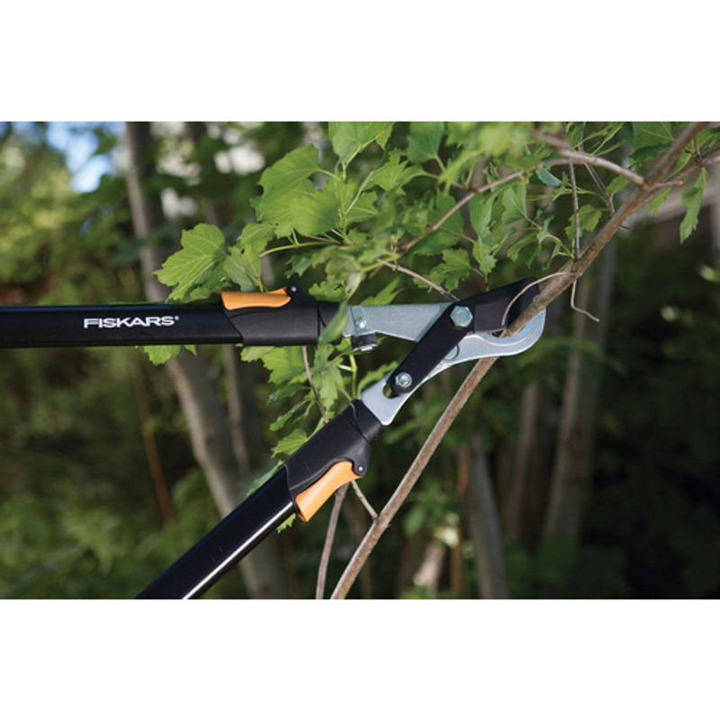 Fiskars SmartFit Teleskop-Astschere aus Stahl in Schwarz und Orange - Bild 3