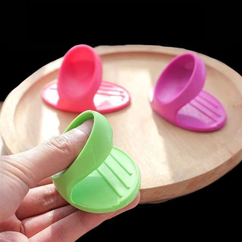 YOCITY Silikon-isolierte Fingerabdeckungen für Ofen und Mikrowelle, hochtemperaturbeständige isolierte Handschuhe in Multicolor, 10/2 Stück Set - Bild 2