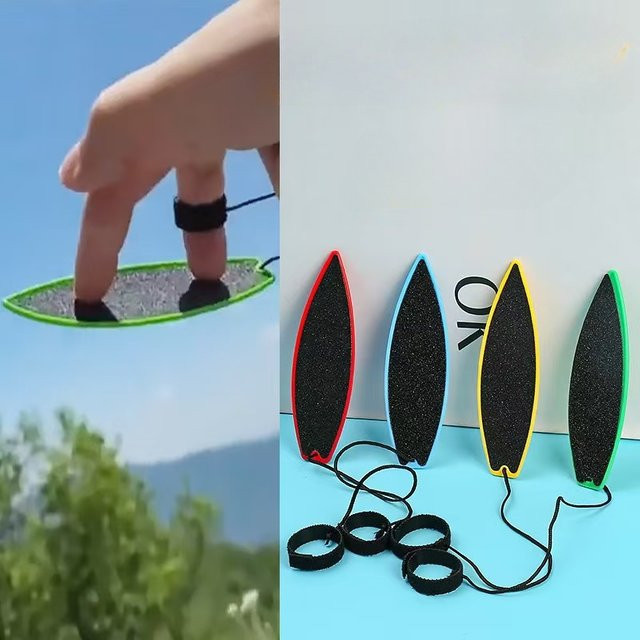 Mitty Finger Surf Skateboard, Spielzeug - Bild 1