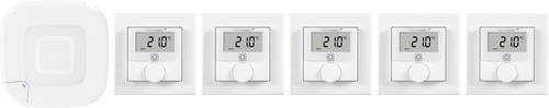 Homematic IP Starter Kit smarte Fußbodenheizung HmIP-HAP2+HmIP-BWTH in Weiß - Bild 1