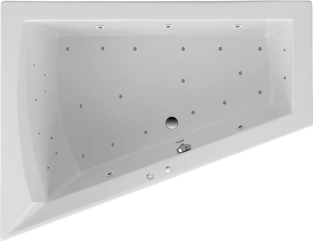 Ottofond Whirlpool Galia II Mod. B Premium in Weiß, B/T: 175 x 135 cm - Bild 1