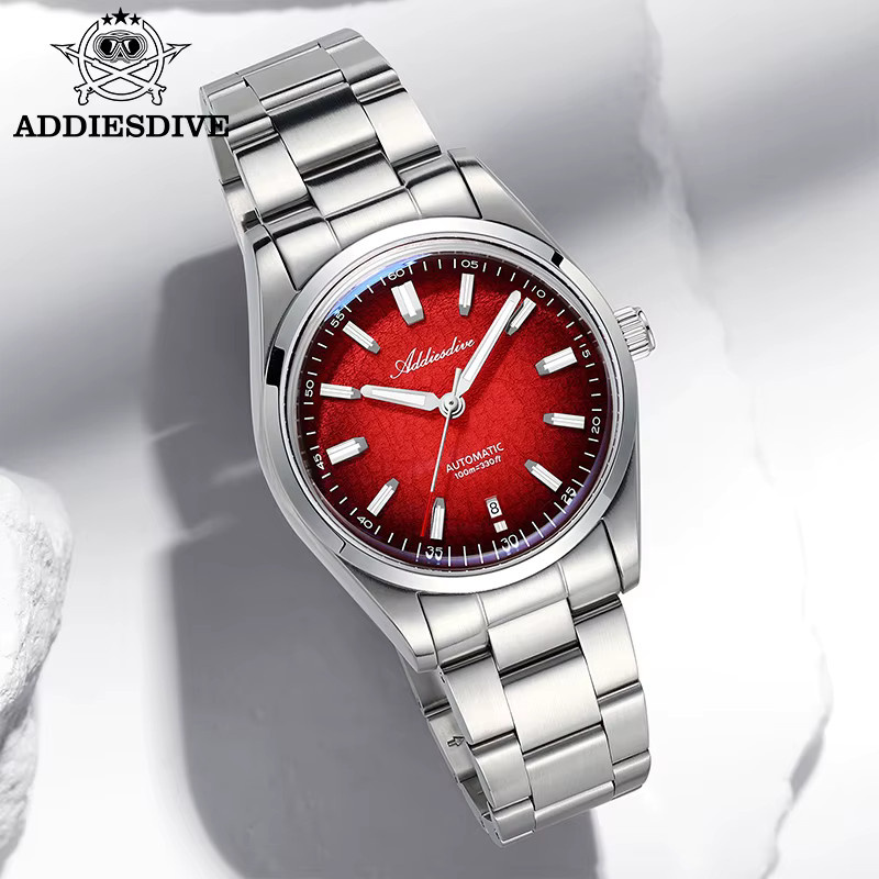 ADDIESDIVE Armbanduhr Automatik, Edelstahl, 39 mm, Herren - Bild 4