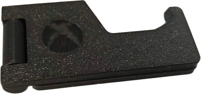 Faltbarer Ständerhalter für Asus ROG Ally X in Schwarz, tragbarer 3D-gedruckter Reisehalter und zusammenklappbare Dreieckshaltung für Schreibtisch und Bett - Bild 1
