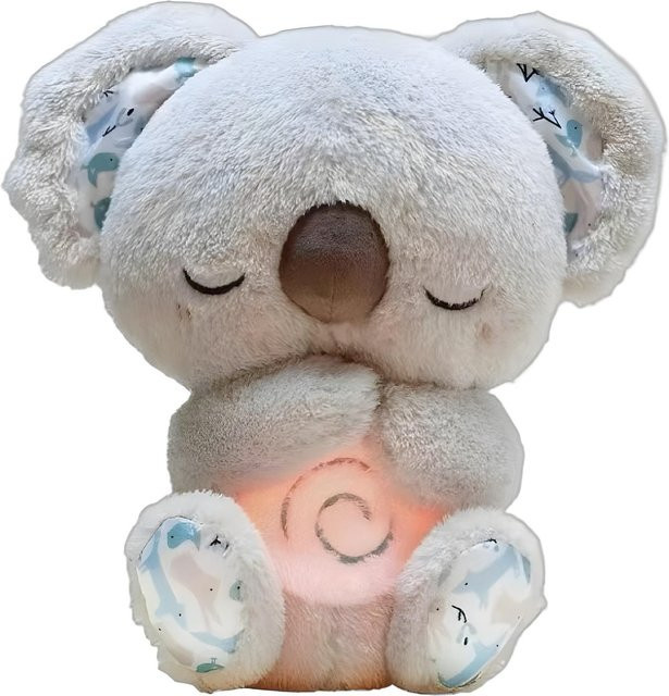 Koala Plüsch-Schlafhelfer, mit Nachtlicht, Musik und Atmung, ab 14 Jahren - Bild 1