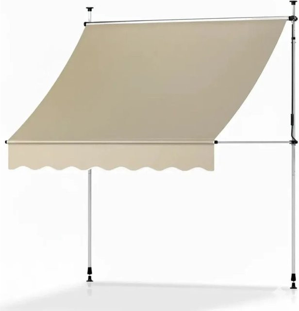 Sol Royal Klemmmarkise SolVision BM3 ohne Bohren, Farbe: Beige, Breite: 150 cm - Bild 1