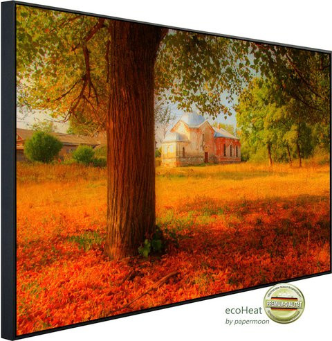papermoon EcoHeat Infrarotheizung Russische Herbstlandschaft mit App-Steuerung und Überhitzungsschutz, bunt, Matt-Effekt - Bild 1