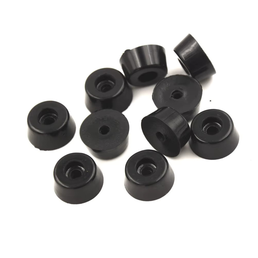 JETTING Gummi-Pads als Bodenschutz für Möbel, 10 Stück, Schwarz - Bild 2