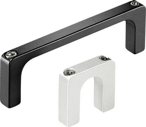 Rohde Gerätegriff R3-12.055.04 in Schwarz, mattem Aluminium, Form: Bar, Schraubmontage, L x B x H: 67 x 12 x 40 mm - Bild 1