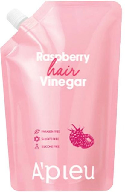 A’PIEU Himbeer Haaresessig Nachfüller, 400 ml, mit Himbeerextrakt - Bild 1