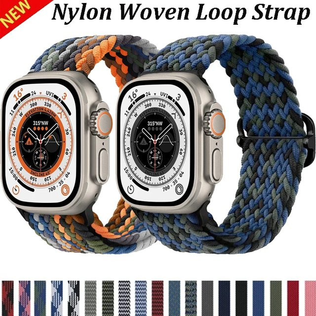 Uhrenarmband Nylon, Textil/NATO, Bunt, Unisex - Bild 1