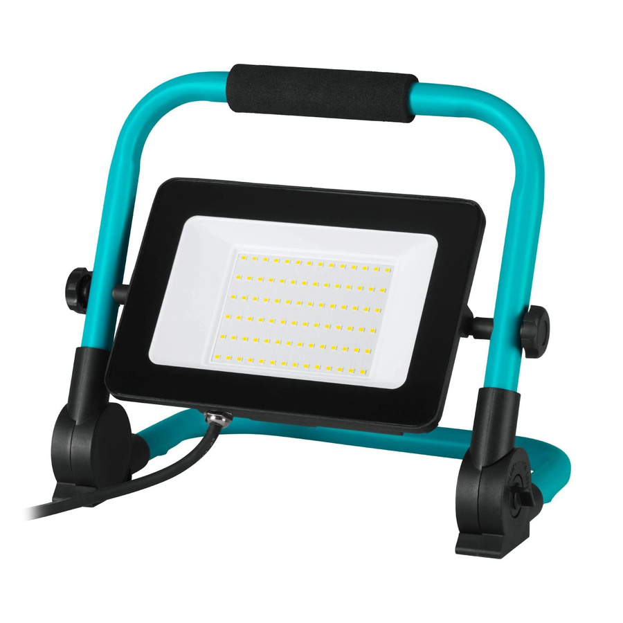 Eglo LED-Strahler Avelar Schwarz-Türkis aus Aluminium mit IP65 Schutzart, B/H: 31 x 18,5 cm - Bild 2