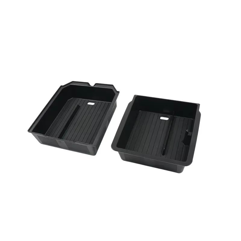 YouGallop Aufbewahrungsbox für Tesla Model 3 Highland und Model Y Juniper mit Brillenhalter, Schwarz - Bild 6