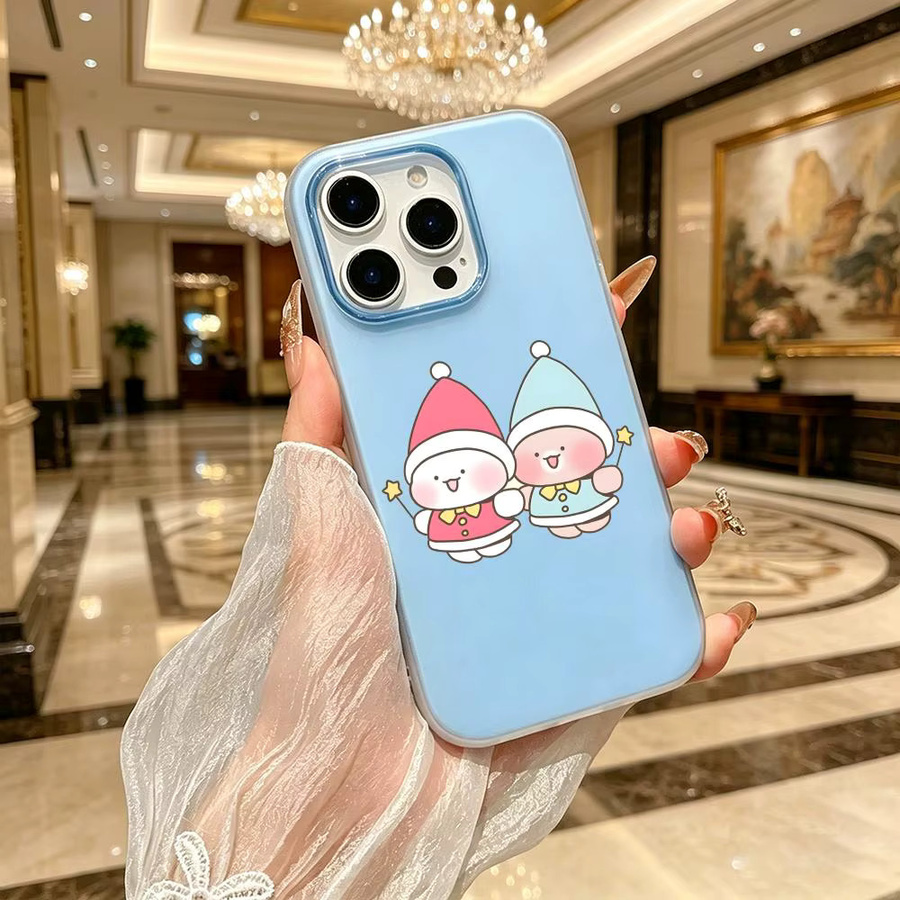 Shuya Toyas 2-in-1 Personalisierte Weiche Handyhülle für iPhone 17 16 15 14 13 12 11 Pro Max Plus XS XR 16E 17 Air - Bild 3