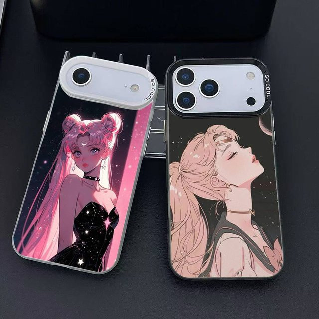 Sailor Moon Handyhülle mit Protect Plating für Apple iPhone 12 13 14 15 16 17 Pro Max Plus - Bild 1