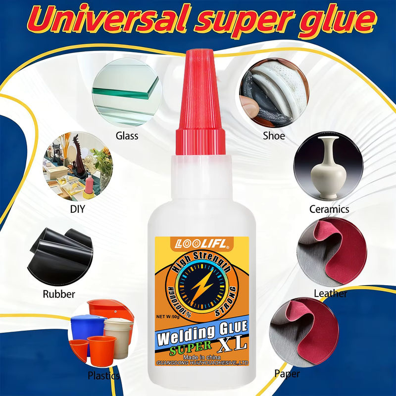 LOOLIFL Universeller Hochfester Schweißkleber, Transparenter Sofortkleber, 50g - Bild 4