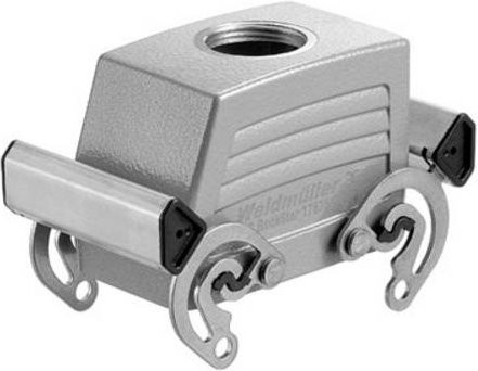 Weidmüller Steckergehäuse HDC 24D TOBO 1PG29G in Silber aus Edelstahl - Bild 1