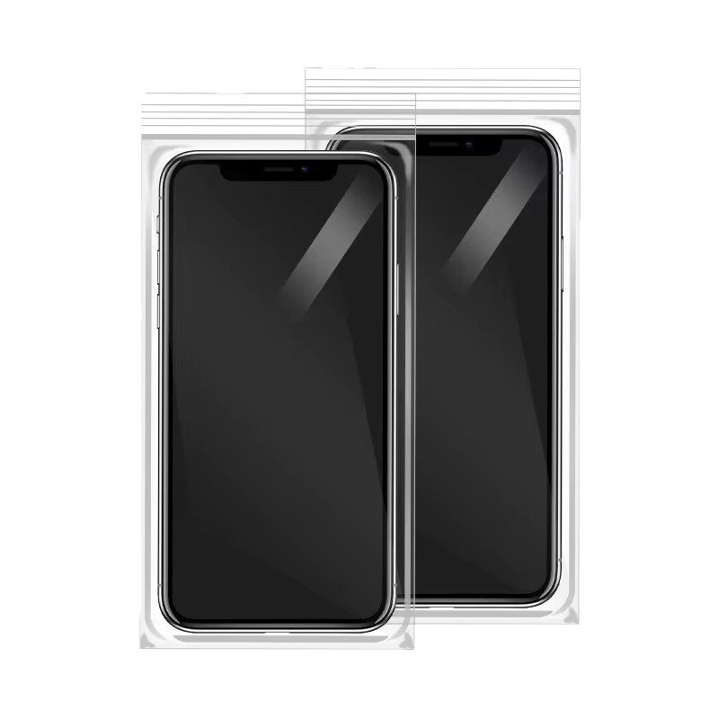 100 Stück wasserdichte Handytaschen von Untior, transparente selbstdichtende Einweg-Schutztaschen für universelle Mobiltelefone und Kleinigkeiten - Bild 2