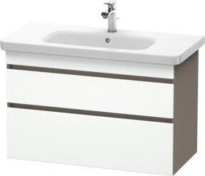 Duravit DuraStyle Waschtischunterschrank in Weiß, wandhängend, B: 93 cm, T: 44,8 cm, H: 61 cm - Bild 1