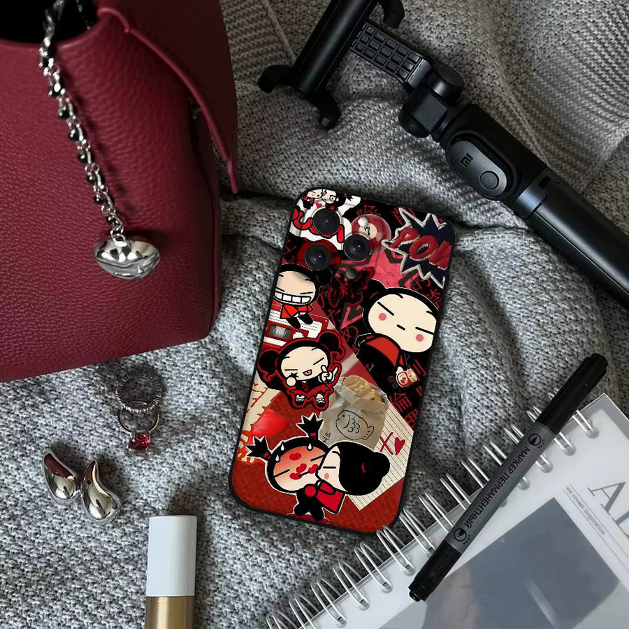 Pucca Garu Handyhülle für Apple iPhone 11 bis 17 Pro Max Plus Mini aus weichem TPU in Mehrfarbig - Bild 3