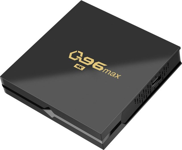 Honor Electronics Q96 Max Android 7.1 TV-Box mit Amlogic S905 Quad Core, 4K UHD Media Player, WiFi und Bluetooth, Schwarz - Bild 1