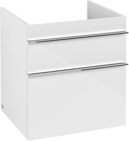 V&B Waschtischunterschrank Venticello in Glossy White, B/T/H: 55,3 x 50,2 x 59,3 cm - Bild 1