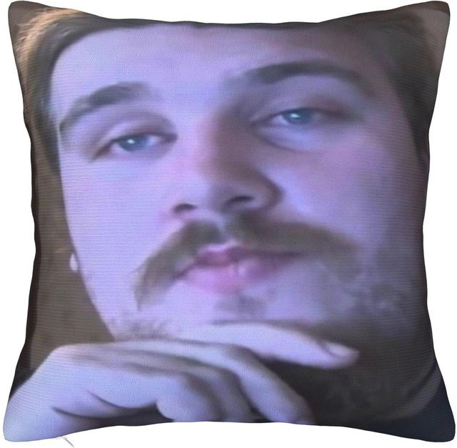 Dekorative Kissenbezüge Drachenlord Rainer Winkler Merch mit Reißverschluss, Mehrfarbig, Breite: 30,48 cm, Höhe: 30,48 cm - Bild 1