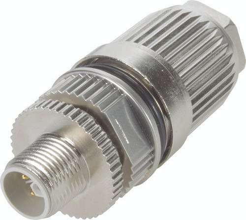 HARTING Kabelsteckverbinder 21032961505 in Grau und Silber mit 5 Polen - Bild 1