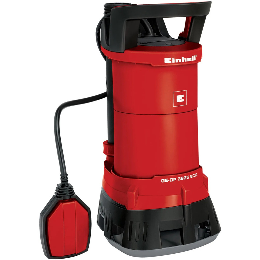 Einhell Schmutzwasserpumpe GE-DP 3925 ECO Tauchpumpe in Rot mit 10000 l/h Förderleistung - Bild 2