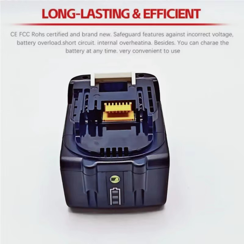 Makita Li-Ion Akku 14,4 V 3,0 Ah Schwarz, kompatibel mit BL1430 BL1415 BL1440 192826-5 Modellen für Elektrowerkzeuge P108 - Bild 2