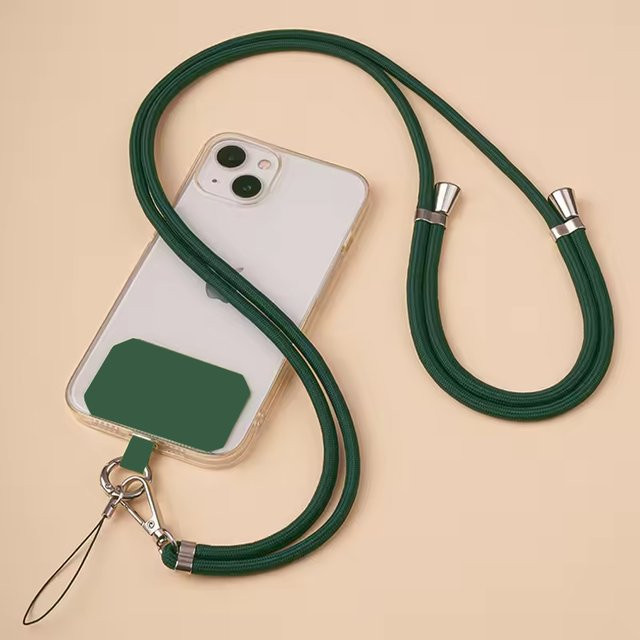 Martvsen Handy-Lanyard als Umhängetasche mit Clip und Anti-Verlust-Funktion in Schwarz - Bild 1