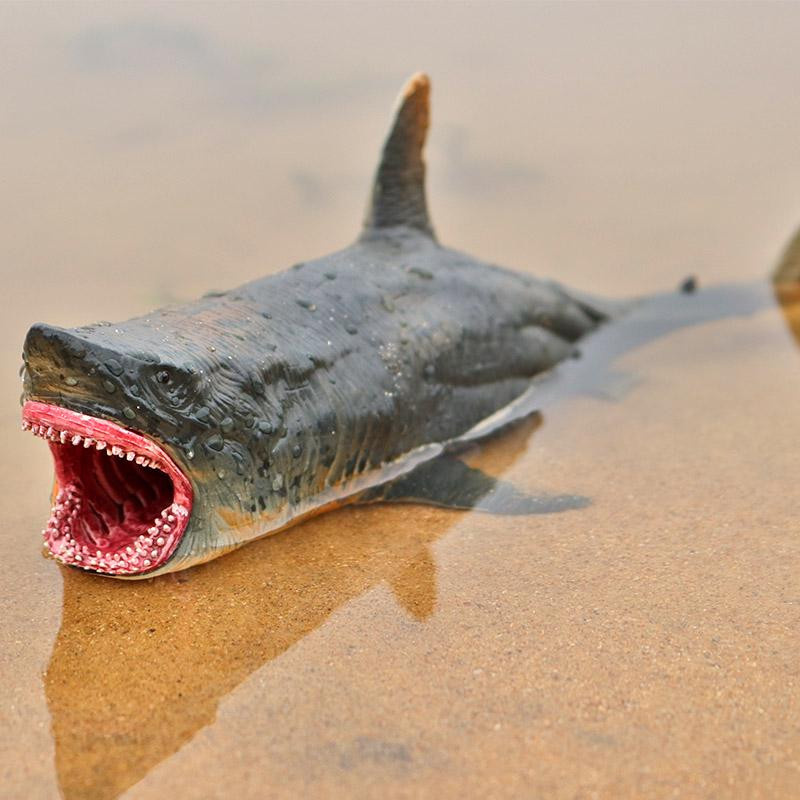Oenux Savage Marine Sea Life Megalodon Actionfigur Ozeantiere Hai PVC ab 3-6 Jahren - Bild 4