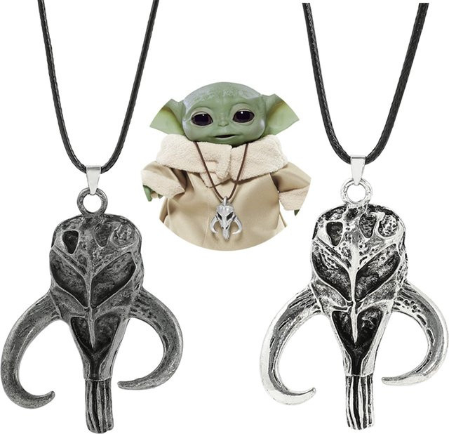Star Wars The Mandalorian Vintage-Anhänger, Silber, Herren - Bild 1