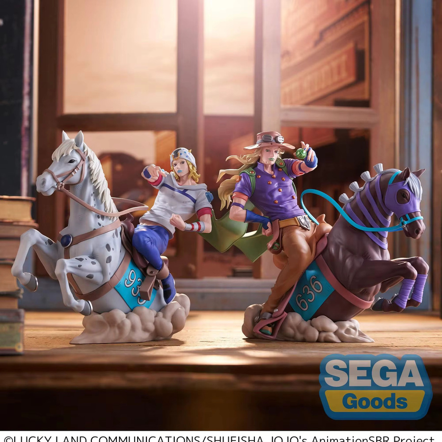Sega JoJo's Bizarre Adventure Johnny Joestar Gyro Zeppeli, Actionfiguren - Bild 5