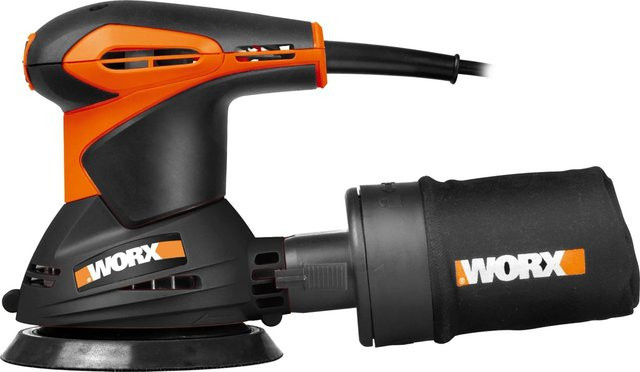 Worx Exzenterschleifer WX652.1 in Orange mit 300 W Leistung - Bild 1