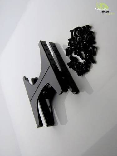 Thicon Models Traverse Modell im Maßstab 1:16 aus Aluminium in Schwarz - Bild 1