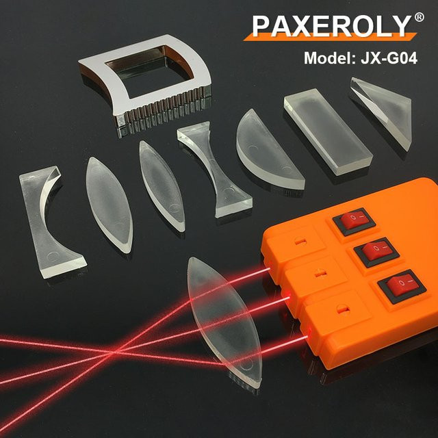 PAXEROLY Experimentierset für geometrische Optik, optisches Linsen-Set, ab 6 Jahren - Bild 1