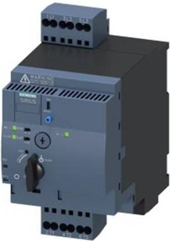 Siemens Wendestarter 3RA6250-2EB34 in Grau mit 32A Nennstrom und 15kW Motorleistung bei 400V - Bild 1