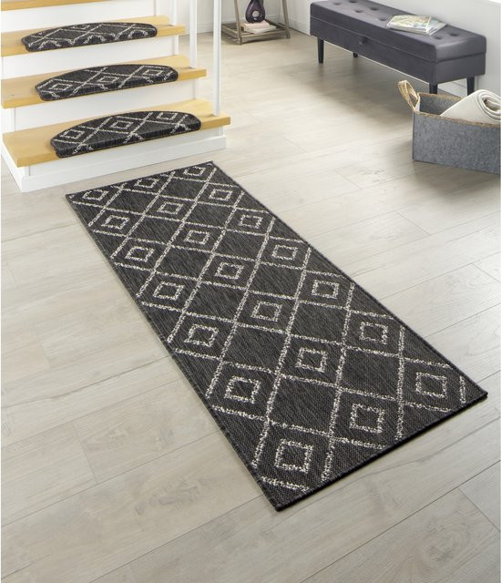 Peyer Syntex Teppich Livia Grafik in Anthrazit und Multicolour, B: 160 cm, L: 230 cm - Bild 1