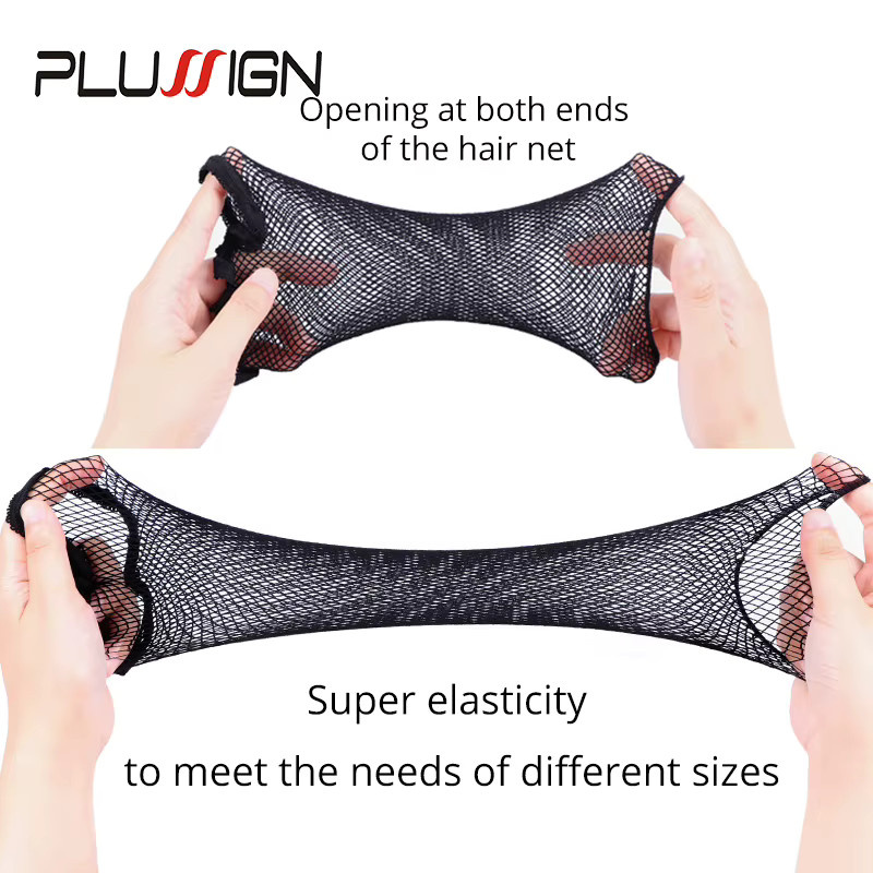 plussign Haarnetz, Schwarz Braun, Unisex - Bild 4