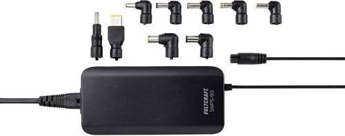 Voltcraft SNPS-90 Notebook-Netzteil 89.9W 19 V/DC 4.73A Schwarz mit Barrel-Stecker - Bild 1